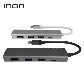 ���̳� USB CŸ�� to 3.0 4��Ʈ with HDMI ��� IN- UH110 C